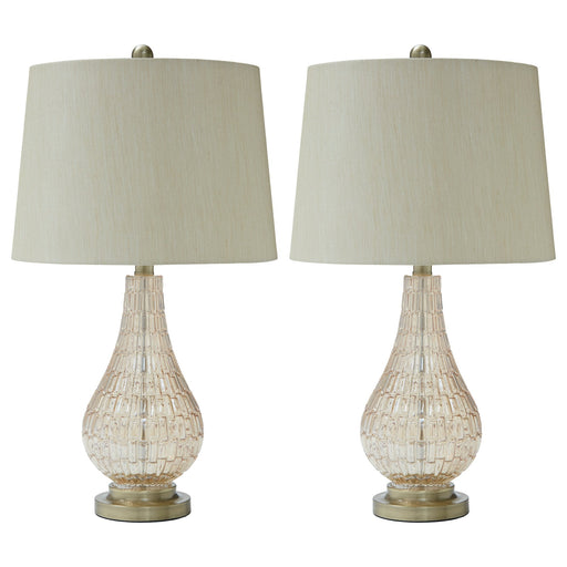 Latoya Lamp Set - Premium Lamp Set from Ashley Furniture - Just $120.48! Shop now at Furniture Wholesale Plus  We are the best furniture store in Nashville, Hendersonville, Goodlettsville, Madison, Antioch, Mount Juliet, Lebanon, Gallatin, Springfield, Murfreesboro, Franklin, Brentwood