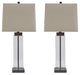 Alvaro Table Lamp (Set of 2) - Premium Lamp Set from Ashley Furniture - Just $130.86! Shop now at Furniture Wholesale Plus  We are the best furniture store in Nashville, Hendersonville, Goodlettsville, Madison, Antioch, Mount Juliet, Lebanon, Gallatin, Springfield, Murfreesboro, Franklin, Brentwood