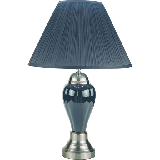 Hanna Gray 27"H Grey Table Lamp - Premium Table Lamp from FOA East - Just $234! Shop now at Furniture Wholesale Plus  We are the best furniture store in Nashville, Hendersonville, Goodlettsville, Madison, Antioch, Mount Juliet, Lebanon, Gallatin, Springfield, Murfreesboro, Franklin, Brentwood