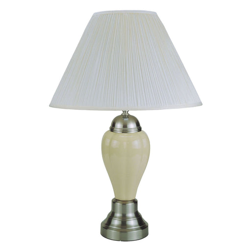 Niki Ivory Table Lamp (6/CTN) - Premium Table Lamp from FOA East - Just $234! Shop now at Furniture Wholesale Plus  We are the best furniture store in Nashville, Hendersonville, Goodlettsville, Madison, Antioch, Mount Juliet, Lebanon, Gallatin, Springfield, Murfreesboro, Franklin, Brentwood