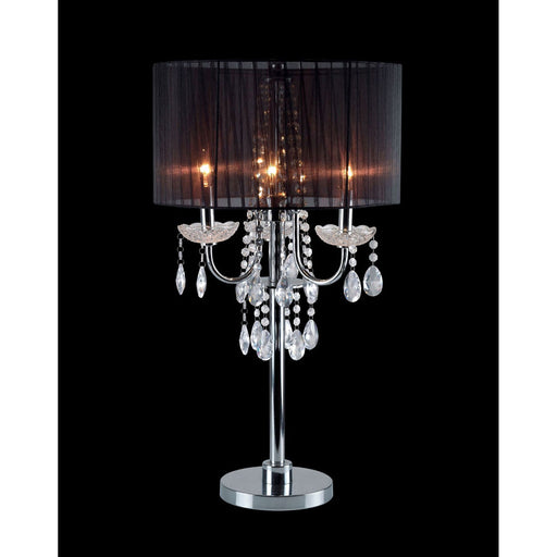 Jada Black Table Lamp - Premium Table Lamp from FOA East - Just $140.40! Shop now at Furniture Wholesale Plus  We are the best furniture store in Nashville, Hendersonville, Goodlettsville, Madison, Antioch, Mount Juliet, Lebanon, Gallatin, Springfield, Murfreesboro, Franklin, Brentwood