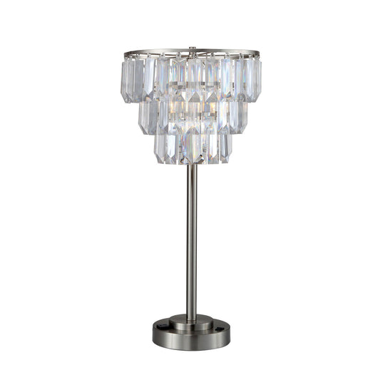 Meg Clear Table Lamp - Premium Table Lamp from FOA East - Just $115.05! Shop now at Furniture Wholesale Plus  We are the best furniture store in Nashville, Hendersonville, Goodlettsville, Madison, Antioch, Mount Juliet, Lebanon, Gallatin, Springfield, Murfreesboro, Franklin, Brentwood