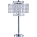 Kaitlyn Chrome 12"H Crystal Chrome Table Lamp - Premium Table Lamp from FOA East - Just $115.05! Shop now at Furniture Wholesale Plus  We are the best furniture store in Nashville, Hendersonville, Goodlettsville, Madison, Antioch, Mount Juliet, Lebanon, Gallatin, Springfield, Murfreesboro, Franklin, Brentwood