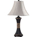 Naya Espresso/Gold Pattern 11"H Table Lamp (2/CTN) - Premium Table Lamp from FOA East - Just $278.85! Shop now at Furniture Wholesale Plus  We are the best furniture store in Nashville, Hendersonville, Goodlettsville, Madison, Antioch, Mount Juliet, Lebanon, Gallatin, Springfield, Murfreesboro, Franklin, Brentwood