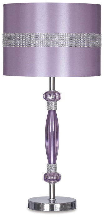 Nyssa Table Lamp - Premium Lamp from Ashley Furniture - Just $60.24! Shop now at Furniture Wholesale Plus  We are the best furniture store in Nashville, Hendersonville, Goodlettsville, Madison, Antioch, Mount Juliet, Lebanon, Gallatin, Springfield, Murfreesboro, Franklin, Brentwood