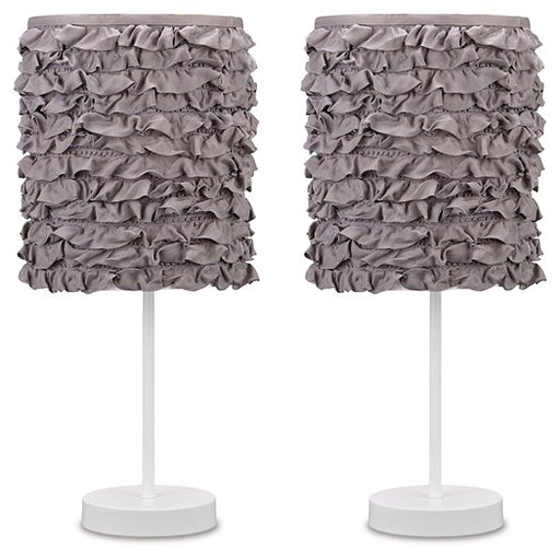 Mirette Lamp Set - Premium Lamp Set from Ashley Furniture - Just $74.58! Shop now at Furniture Wholesale Plus  We are the best furniture store in Nashville, Hendersonville, Goodlettsville, Madison, Antioch, Mount Juliet, Lebanon, Gallatin, Springfield, Murfreesboro, Franklin, Brentwood