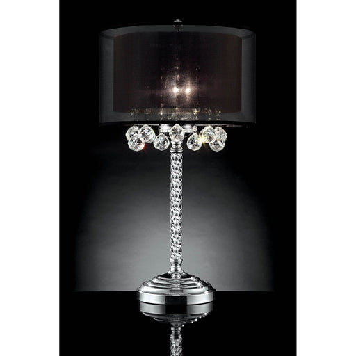 Ivy Chrome Table Lamp - Premium Table Lamp from FOA East - Just $234! Shop now at Furniture Wholesale Plus  We are the best furniture store in Nashville, Hendersonville, Goodlettsville, Madison, Antioch, Mount Juliet, Lebanon, Gallatin, Springfield, Murfreesboro, Franklin, Brentwood
