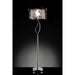 Elva Silver/Chrome Floor Lamp, Double Shade - Premium Floor Lamp from FOA East - Just $278.85! Shop now at Furniture Wholesale Plus  We are the best furniture store in Nashville, Hendersonville, Goodlettsville, Madison, Antioch, Mount Juliet, Lebanon, Gallatin, Springfield, Murfreesboro, Franklin, Brentwood