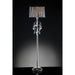 Arya Black/Chrome Floor Lamp, Hanging Crystal - Premium Floor Lamp from FOA East - Just $257.40! Shop now at Furniture Wholesale Plus  We are the best furniture store in Nashville, Hendersonville, Goodlettsville, Madison, Antioch, Mount Juliet, Lebanon, Gallatin, Springfield, Murfreesboro, Franklin, Brentwood