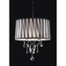 Arya Black/Chrome Ceiling Lamp, Hanging Crystal - Premium Ceiling Lamp from FOA East - Just $208.65! Shop now at Furniture Wholesale Plus  We are the best furniture store in Nashville, Hendersonville, Goodlettsville, Madison, Antioch, Mount Juliet, Lebanon, Gallatin, Springfield, Murfreesboro, Franklin, Brentwood