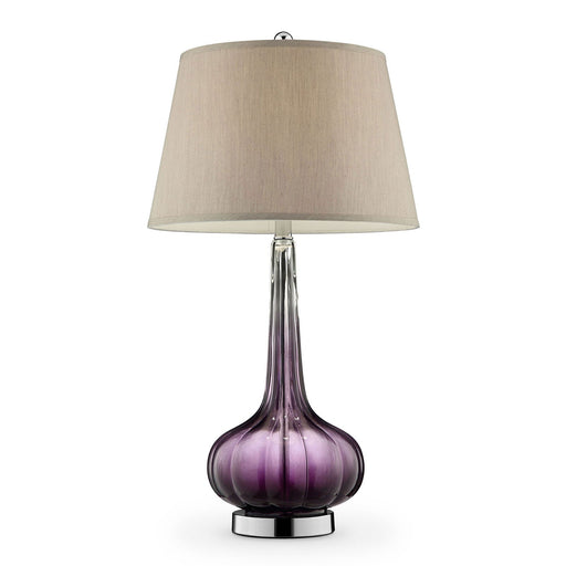 Fay Purple 30"H Table Lamp - Premium Table Lamp from FOA East - Just $115.05! Shop now at Furniture Wholesale Plus  We are the best furniture store in Nashville, Hendersonville, Goodlettsville, Madison, Antioch, Mount Juliet, Lebanon, Gallatin, Springfield, Murfreesboro, Franklin, Brentwood
