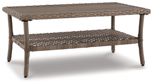 Clear Ridge Coffee Table - Premium Outdoor Cocktail Table from Ashley Furniture - Just $130.86! Shop now at Furniture Wholesale Plus  We are the best furniture store in Nashville, Hendersonville, Goodlettsville, Madison, Antioch, Mount Juliet, Lebanon, Gallatin, Springfield, Murfreesboro, Franklin, Brentwood