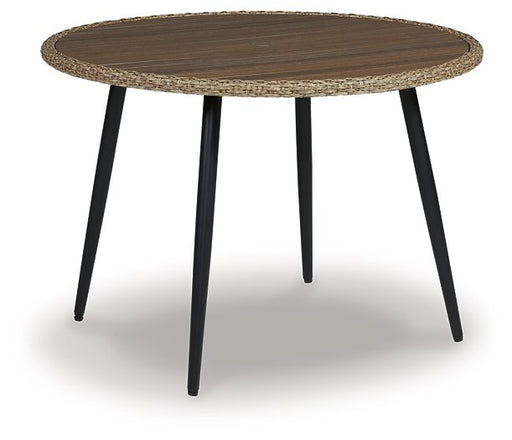 Amaris Outdoor Dining Table - Premium Outdoor Dining Table from Ashley Furniture - Just $261.44! Shop now at Furniture Wholesale Plus  We are the best furniture store in Nashville, Hendersonville, Goodlettsville, Madison, Antioch, Mount Juliet, Lebanon, Gallatin, Springfield, Murfreesboro, Franklin, Brentwood