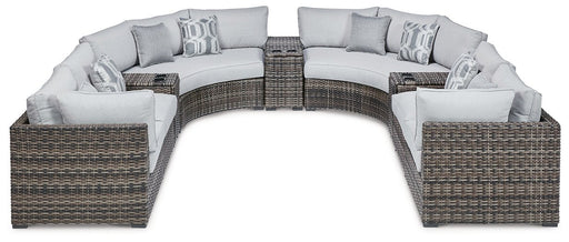 Harbor Court Outdoor Seating Set - Premium Outdoor Seating Set from Ashley Furniture - Just $1705.98! Shop now at Furniture Wholesale Plus  We are the best furniture store in Nashville, Hendersonville, Goodlettsville, Madison, Antioch, Mount Juliet, Lebanon, Gallatin, Springfield, Murfreesboro, Franklin, Brentwood