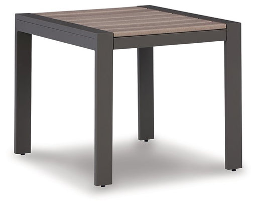 Tropicava Outdoor End Table - Premium Outdoor End Table from Ashley Furniture - Just $183.82! Shop now at Furniture Wholesale Plus  We are the best furniture store in Nashville, Hendersonville, Goodlettsville, Madison, Antioch, Mount Juliet, Lebanon, Gallatin, Springfield, Murfreesboro, Franklin, Brentwood