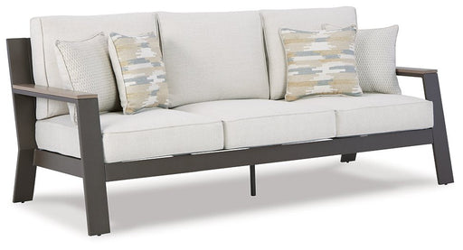 Tropicava Outdoor Sofa with Cushion - Premium Outdoor Seating from Ashley Furniture - Just $885.89! Shop now at Furniture Wholesale Plus  We are the best furniture store in Nashville, Hendersonville, Goodlettsville, Madison, Antioch, Mount Juliet, Lebanon, Gallatin, Springfield, Murfreesboro, Franklin, Brentwood