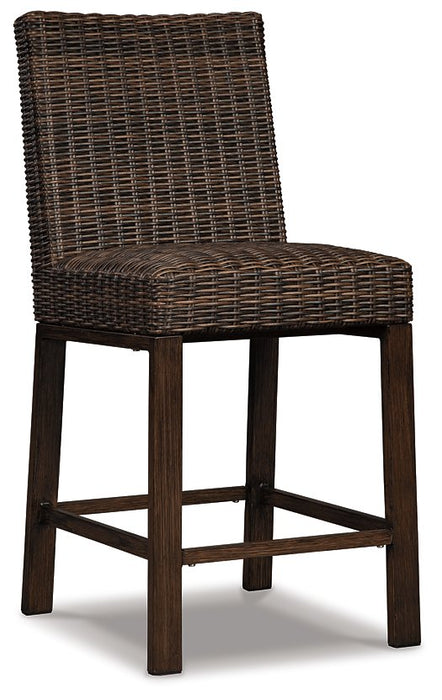 Paradise Trail Bar Stool (Set of 2) - Premium Outdoor Barstool from Ashley Furniture - Just $522.89! Shop now at Furniture Wholesale Plus  We are the best furniture store in Nashville, Hendersonville, Goodlettsville, Madison, Antioch, Mount Juliet, Lebanon, Gallatin, Springfield, Murfreesboro, Franklin, Brentwood