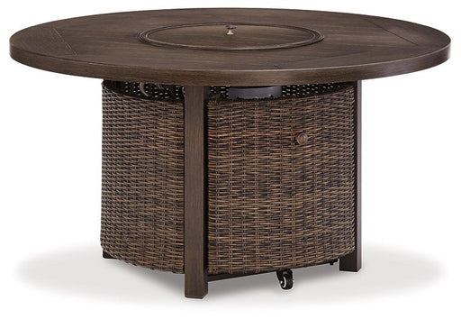 Paradise Trail Fire Pit Table - Premium Outdoor Fire Pit Table from Ashley Furniture - Just $1218.49! Shop now at Furniture Wholesale Plus  We are the best furniture store in Nashville, Hendersonville, Goodlettsville, Madison, Antioch, Mount Juliet, Lebanon, Gallatin, Springfield, Murfreesboro, Franklin, Brentwood