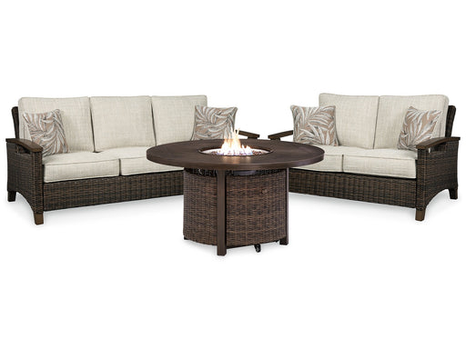 Paradise Trail Outdoor Seating Set - Premium Outdoor Table Set from Ashley Furniture - Just $2262.08! Shop now at Furniture Wholesale Plus  We are the best furniture store in Nashville, Hendersonville, Goodlettsville, Madison, Antioch, Mount Juliet, Lebanon, Gallatin, Springfield, Murfreesboro, Franklin, Brentwood