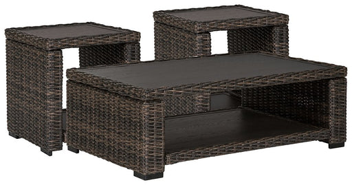 Grasson Lane Outdoor Occasional Table Set - Premium Outdoor Table Set from Ashley Furniture - Just $904.54! Shop now at Furniture Wholesale Plus  We are the best furniture store in Nashville, Hendersonville, Goodlettsville, Madison, Antioch, Mount Juliet, Lebanon, Gallatin, Springfield, Murfreesboro, Franklin, Brentwood