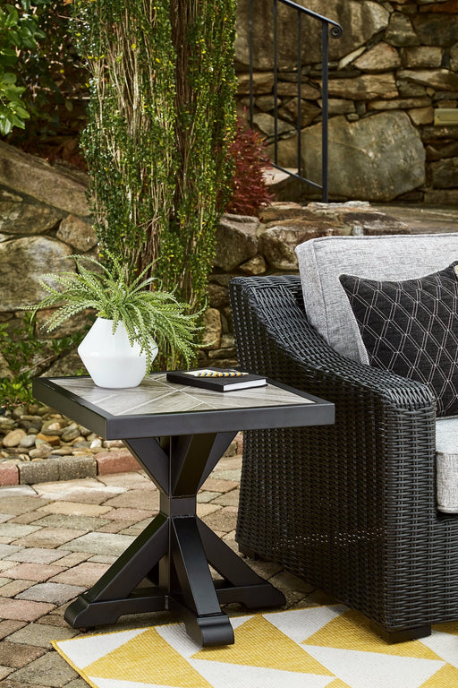 Beachcroft Outdoor End Table - Premium Outdoor End Table from Ashley Furniture - Just $404.50! Shop now at Furniture Wholesale Plus  We are the best furniture store in Nashville, Hendersonville, Goodlettsville, Madison, Antioch, Mount Juliet, Lebanon, Gallatin, Springfield, Murfreesboro, Franklin, Brentwood