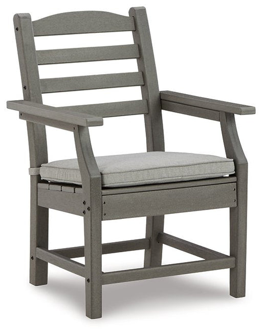 Visola Arm Chair with Cushion (Set of 2) - Premium Outdoor Dining Chair from Ashley Furniture - Just $502.78! Shop now at Furniture Wholesale Plus  We are the best furniture store in Nashville, Hendersonville, Goodlettsville, Madison, Antioch, Mount Juliet, Lebanon, Gallatin, Springfield, Murfreesboro, Franklin, Brentwood