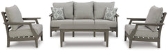 Visola Outdoor Sofa Conversation Set - Premium Outdoor Dining Set from Ashley Furniture - Just $2525.34! Shop now at Furniture Wholesale Plus  We are the best furniture store in Nashville, Hendersonville, Goodlettsville, Madison, Antioch, Mount Juliet, Lebanon, Gallatin, Springfield, Murfreesboro, Franklin, Brentwood