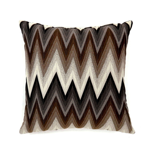 Ziggs Brown 18" X 18" Pillow, Brown (2/CTN) - Premium Pillow from FOA East - Just $44.85! Shop now at Furniture Wholesale Plus  We are the best furniture store in Nashville, Hendersonville, Goodlettsville, Madison, Antioch, Mount Juliet, Lebanon, Gallatin, Springfield, Murfreesboro, Franklin, Brentwood