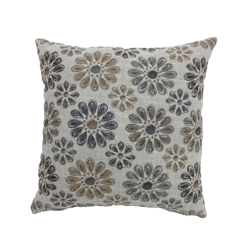 Kyra Gray 18" X 18" Pillow (2/CTN) - Premium Pillow from FOA East - Just $44.85! Shop now at Furniture Wholesale Plus  We are the best furniture store in Nashville, Hendersonville, Goodlettsville, Madison, Antioch, Mount Juliet, Lebanon, Gallatin, Springfield, Murfreesboro, Franklin, Brentwood