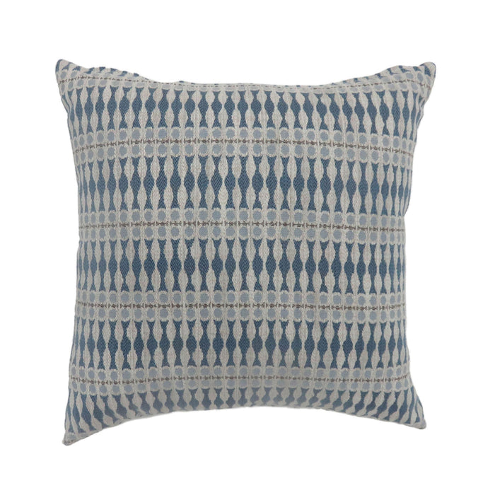 Malia Blue 22" X 22" Pillow (2/CTN) - Premium Pillow from FOA East - Just $70.20! Shop now at Furniture Wholesale Plus  We are the best furniture store in Nashville, Hendersonville, Goodlettsville, Madison, Antioch, Mount Juliet, Lebanon, Gallatin, Springfield, Murfreesboro, Franklin, Brentwood