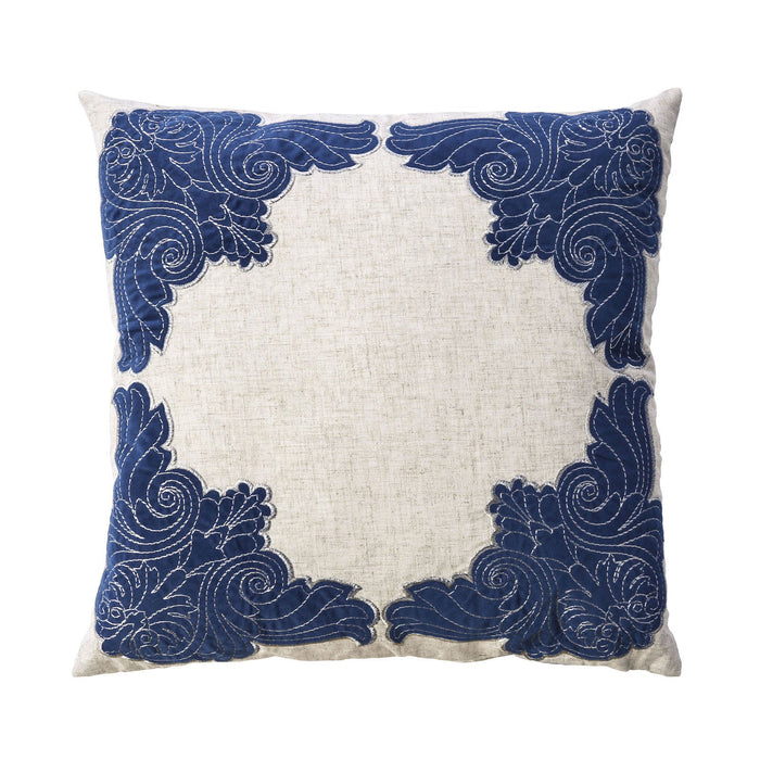 Beth Natural/Indigo 20" X 20" Pillow, Natural & Indigo (2/CTN) - Premium Pillow from FOA East - Just $89.70! Shop now at Furniture Wholesale Plus  We are the best furniture store in Nashville, Hendersonville, Goodlettsville, Madison, Antioch, Mount Juliet, Lebanon, Gallatin, Springfield, Murfreesboro, Franklin, Brentwood