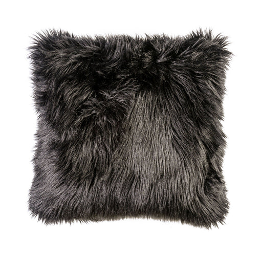 Jet Black 20" X 20" Pillow, Fur Black (2/CTN) - Premium Pillow from FOA East - Just $89.70! Shop now at Furniture Wholesale Plus  We are the best furniture store in Nashville, Hendersonville, Goodlettsville, Madison, Antioch, Mount Juliet, Lebanon, Gallatin, Springfield, Murfreesboro, Franklin, Brentwood
