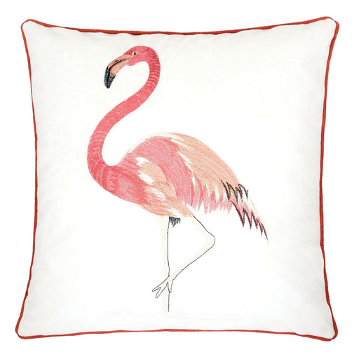 Lina Flamingo 20" X 20" Pillow, Single Flamingo - Premium Pillow from FOA East - Just $89.70! Shop now at Furniture Wholesale Plus  We are the best furniture store in Nashville, Hendersonville, Goodlettsville, Madison, Antioch, Mount Juliet, Lebanon, Gallatin, Springfield, Murfreesboro, Franklin, Brentwood