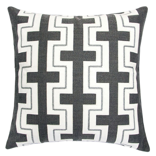 Kari Gray 20" X 20" Pillow, Gray - Premium Pillow from FOA East - Just $89.70! Shop now at Furniture Wholesale Plus  We are the best furniture store in Nashville, Hendersonville, Goodlettsville, Madison, Antioch, Mount Juliet, Lebanon, Gallatin, Springfield, Murfreesboro, Franklin, Brentwood