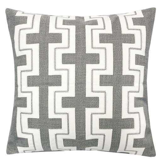 Kari Silver 20" X 20" Pillow, Silver - Premium Pillow from FOA East - Just $89.70! Shop now at Furniture Wholesale Plus  We are the best furniture store in Nashville, Hendersonville, Goodlettsville, Madison, Antioch, Mount Juliet, Lebanon, Gallatin, Springfield, Murfreesboro, Franklin, Brentwood
