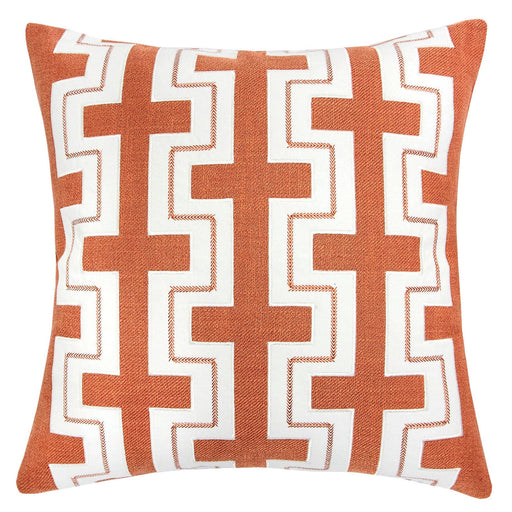 Kari Orange 20" X 20" Pillow, Spice - Premium Pillow from FOA East - Just $89.70! Shop now at Furniture Wholesale Plus  We are the best furniture store in Nashville, Hendersonville, Goodlettsville, Madison, Antioch, Mount Juliet, Lebanon, Gallatin, Springfield, Murfreesboro, Franklin, Brentwood