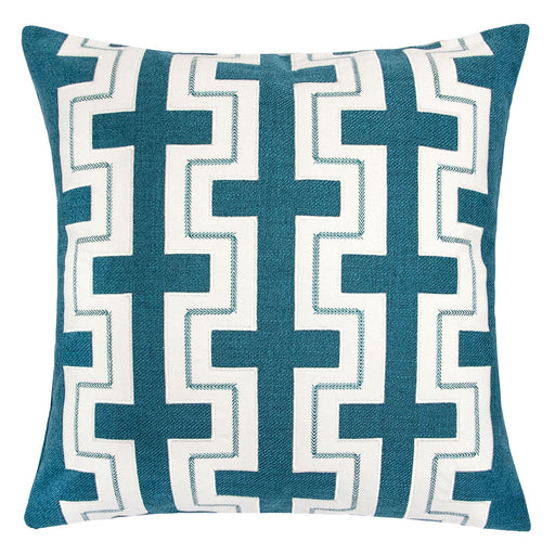 Kari Teal 20" X 20" Pillow, Turquoise - Premium Pillow from FOA East - Just $89.70! Shop now at Furniture Wholesale Plus  We are the best furniture store in Nashville, Hendersonville, Goodlettsville, Madison, Antioch, Mount Juliet, Lebanon, Gallatin, Springfield, Murfreesboro, Franklin, Brentwood