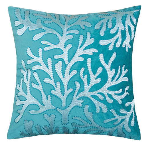 June Teal 20" X 20" Pillow, Teal - Premium Pillow from FOA East - Just $89.70! Shop now at Furniture Wholesale Plus  We are the best furniture store in Nashville, Hendersonville, Goodlettsville, Madison, Antioch, Mount Juliet, Lebanon, Gallatin, Springfield, Murfreesboro, Franklin, Brentwood