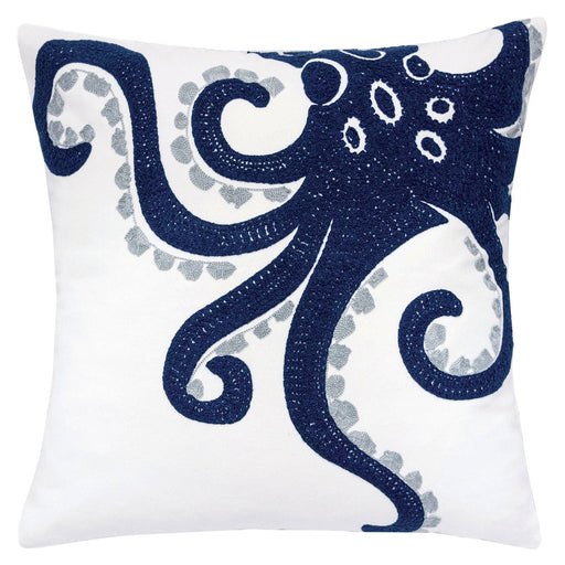 Maura White 20" X 20" Pillow, Octopus - Premium Pillow from FOA East - Just $89.70! Shop now at Furniture Wholesale Plus  We are the best furniture store in Nashville, Hendersonville, Goodlettsville, Madison, Antioch, Mount Juliet, Lebanon, Gallatin, Springfield, Murfreesboro, Franklin, Brentwood