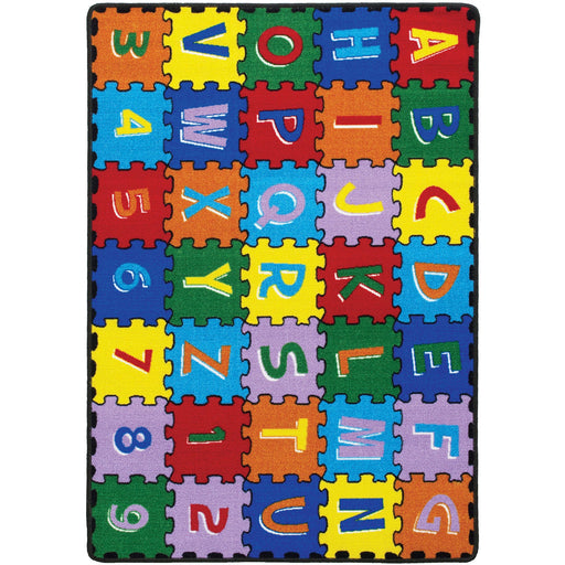 Abbey Alphabet/Multi 4' 9" X 6' 9" Area Rug - Premium Rug from FOA East - Just $95.55! Shop now at Furniture Wholesale Plus  We are the best furniture store in Nashville, Hendersonville, Goodlettsville, Madison, Antioch, Mount Juliet, Lebanon, Gallatin, Springfield, Murfreesboro, Franklin, Brentwood