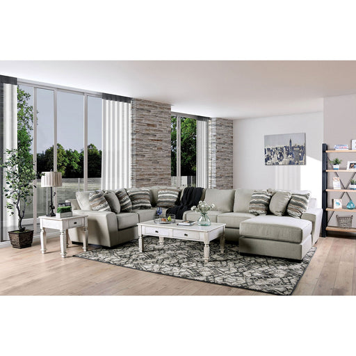 Colstrip Beige Sectional - Premium Sectional from FOA East - Just $4176.90! Shop now at Furniture Wholesale Plus  We are the best furniture store in Nashville, Hendersonville, Goodlettsville, Madison, Antioch, Mount Juliet, Lebanon, Gallatin, Springfield, Murfreesboro, Franklin, Brentwood