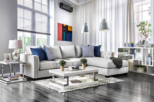 Ornella Light Gray/Blue Sectional - Premium Sectional from FOA East - Just $3332.55! Shop now at Furniture Wholesale Plus  We are the best furniture store in Nashville, Hendersonville, Goodlettsville, Madison, Antioch, Mount Juliet, Lebanon, Gallatin, Springfield, Murfreesboro, Franklin, Brentwood