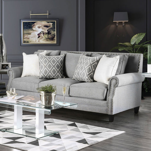 Giovanni Gray Sofa - Premium Sofa from FOA East - Just $1903.20! Shop now at Furniture Wholesale Plus  We are the best furniture store in Nashville, Hendersonville, Goodlettsville, Madison, Antioch, Mount Juliet, Lebanon, Gallatin, Springfield, Murfreesboro, Franklin, Brentwood