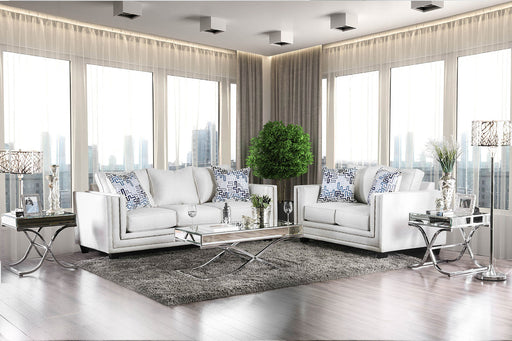 Ilse Off-White Sofa + Love Seat - Premium Living Room Set from FOA East - Just $3517.80! Shop now at Furniture Wholesale Plus  We are the best furniture store in Nashville, Hendersonville, Goodlettsville, Madison, Antioch, Mount Juliet, Lebanon, Gallatin, Springfield, Murfreesboro, Franklin, Brentwood