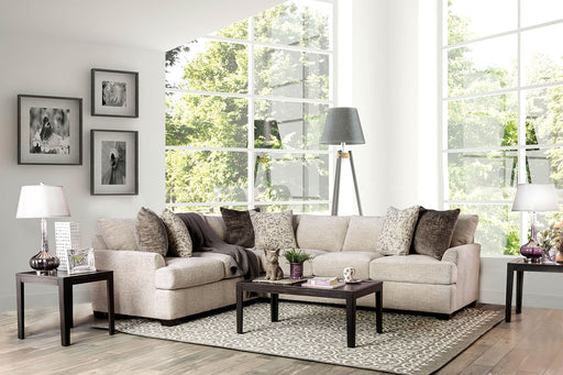 Alisa Beige Sectional - Premium Sectional from FOA East - Just $3123.90! Shop now at Furniture Wholesale Plus  We are the best furniture store in Nashville, Hendersonville, Goodlettsville, Madison, Antioch, Mount Juliet, Lebanon, Gallatin, Springfield, Murfreesboro, Franklin, Brentwood