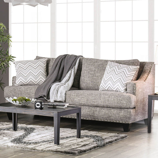 Erika Gray Sofa - Premium Sofa from FOA East - Just $1667.25! Shop now at Furniture Wholesale Plus  We are the best furniture store in Nashville, Hendersonville, Goodlettsville, Madison, Antioch, Mount Juliet, Lebanon, Gallatin, Springfield, Murfreesboro, Franklin, Brentwood