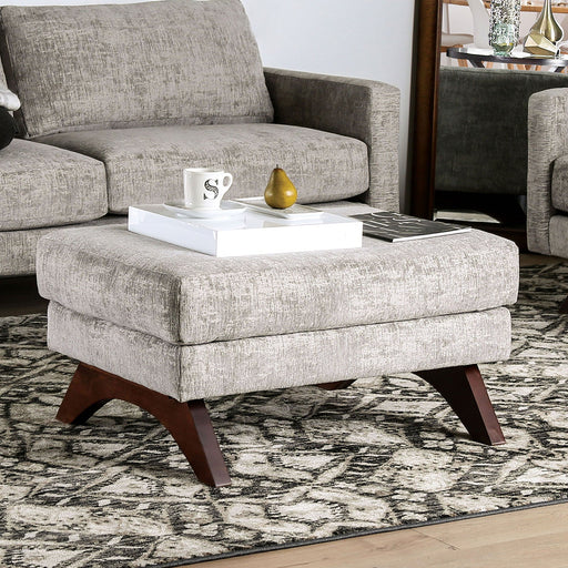 Harlech Gray Ottoman - Premium Ottoman from FOA East - Just $602.55! Shop now at Furniture Wholesale Plus  We are the best furniture store in Nashville, Hendersonville, Goodlettsville, Madison, Antioch, Mount Juliet, Lebanon, Gallatin, Springfield, Murfreesboro, Franklin, Brentwood