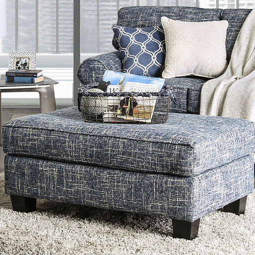 Pierpont Blue Ottoman - Premium Ottoman from FOA East - Just $602.55! Shop now at Furniture Wholesale Plus  We are the best furniture store in Nashville, Hendersonville, Goodlettsville, Madison, Antioch, Mount Juliet, Lebanon, Gallatin, Springfield, Murfreesboro, Franklin, Brentwood
