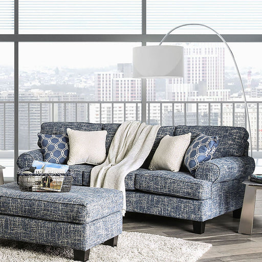 Pierpont Blue Sofa - Premium Sofa from FOA East - Just $1850.55! Shop now at Furniture Wholesale Plus  We are the best furniture store in Nashville, Hendersonville, Goodlettsville, Madison, Antioch, Mount Juliet, Lebanon, Gallatin, Springfield, Murfreesboro, Franklin, Brentwood