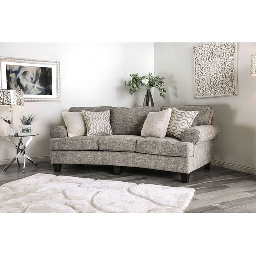 Pierpont Gray Sofa - Premium Sofa from FOA East - Just $1850.55! Shop now at Furniture Wholesale Plus  We are the best furniture store in Nashville, Hendersonville, Goodlettsville, Madison, Antioch, Mount Juliet, Lebanon, Gallatin, Springfield, Murfreesboro, Franklin, Brentwood